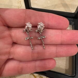 Rose Drop Earrings